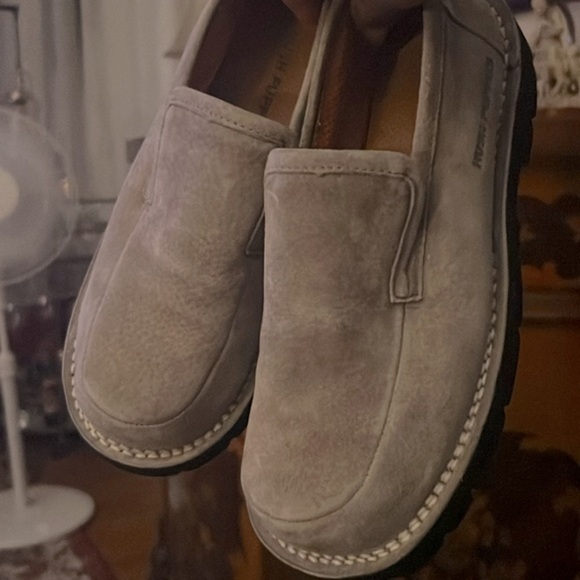 Hush Puppies Taupe Loafers - Picture 4 of 14